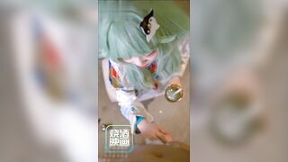 写真家の[Shaojiu Printing]は最近、白いストッキングを履いた19歳のコスプレ少女と関係を持った china