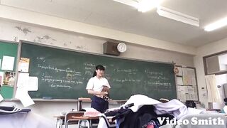 女子生徒によるリアル教室盗撮 voyeur jp 180526
