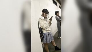 jkちゃん生ｐ8人vs声かけ黒プリ尻6人 おまけ１人圧巻の15人 voyeur jp