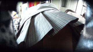 パンチラ小人目線 pa to383 電車編 voyeur jp