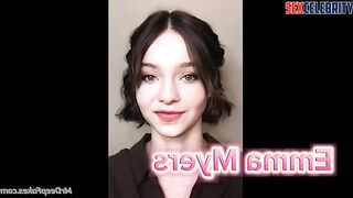 Dirty anal fuck on roller skating with Emma Myers (fake celebrity porn) WPOP ALLPOP