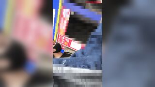 パンチラ史上最高作品 スゴイ量のハミ毛 黄色い染み 食い込み 奇跡の映像 voyeur jp