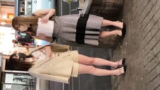 交渉痴漢 渋 のガールズバーのギャル2人組にまた会いに行ってみた 前編 voyeur jp