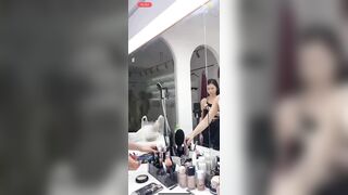 대기실 화장 고치다 훌러덩 짤 korean porn vip