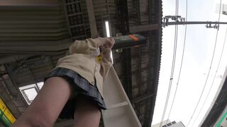 超接近 box席でjk観察 ぱんちら voyeur jp
