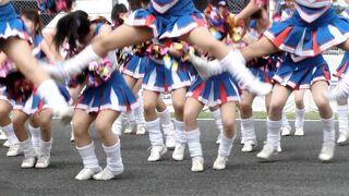 スポーツイベント参加 kチアダンス① voyeur jp